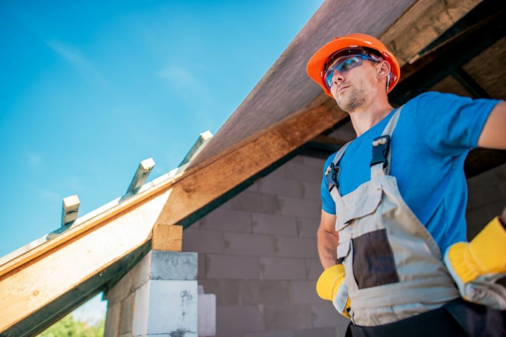 A Custom Home Contractor is standing outside the Home Construction Site - CK Contracting, Custom Home Build, Mount Pleasant, SC